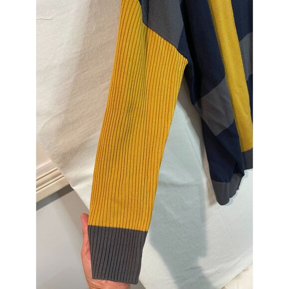 Jones New York Women's Color Block Turtleneck Sweater Long Sleeve Size L - Picture 3 of 15